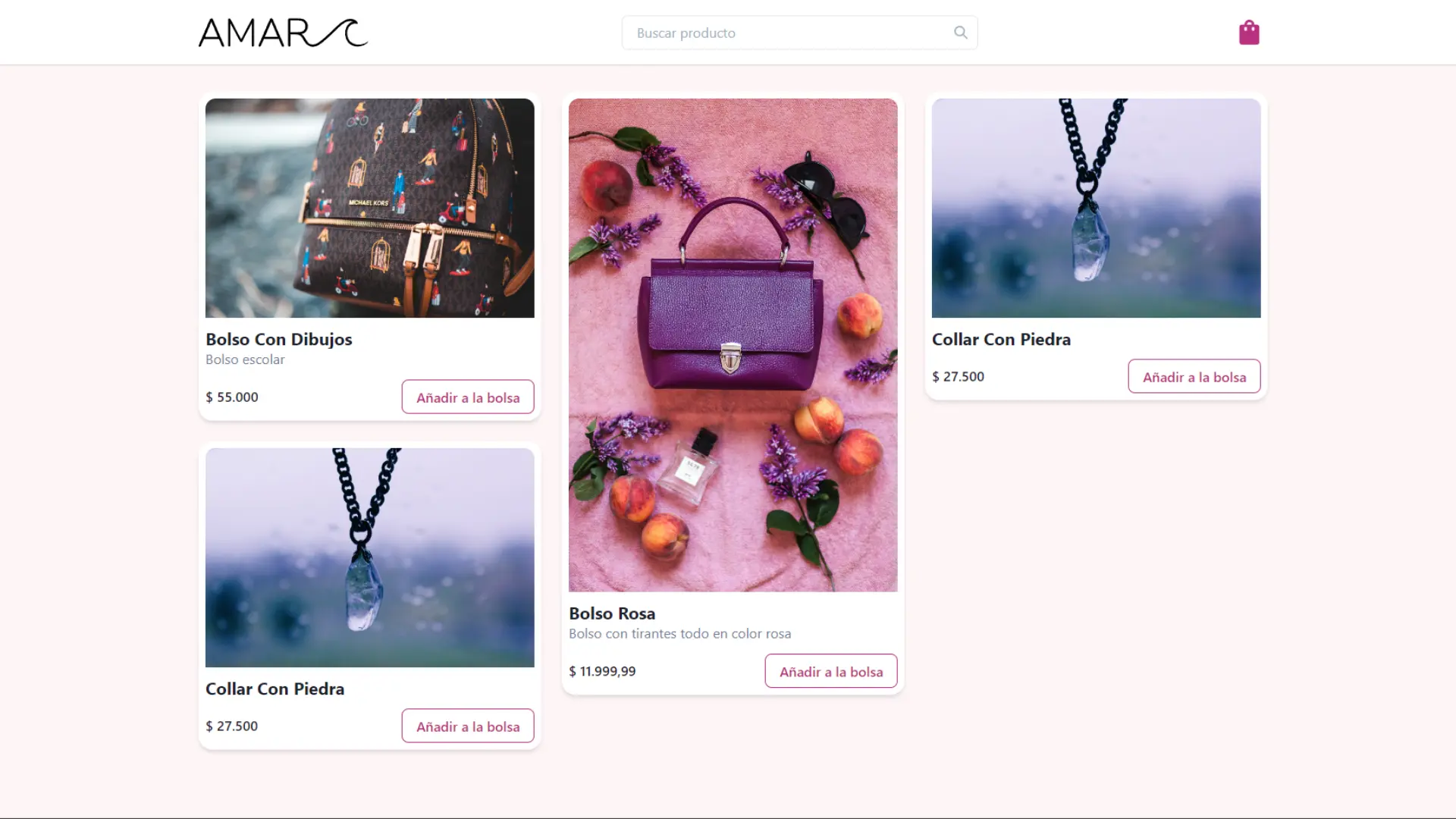 Comercio electrónico · Amar